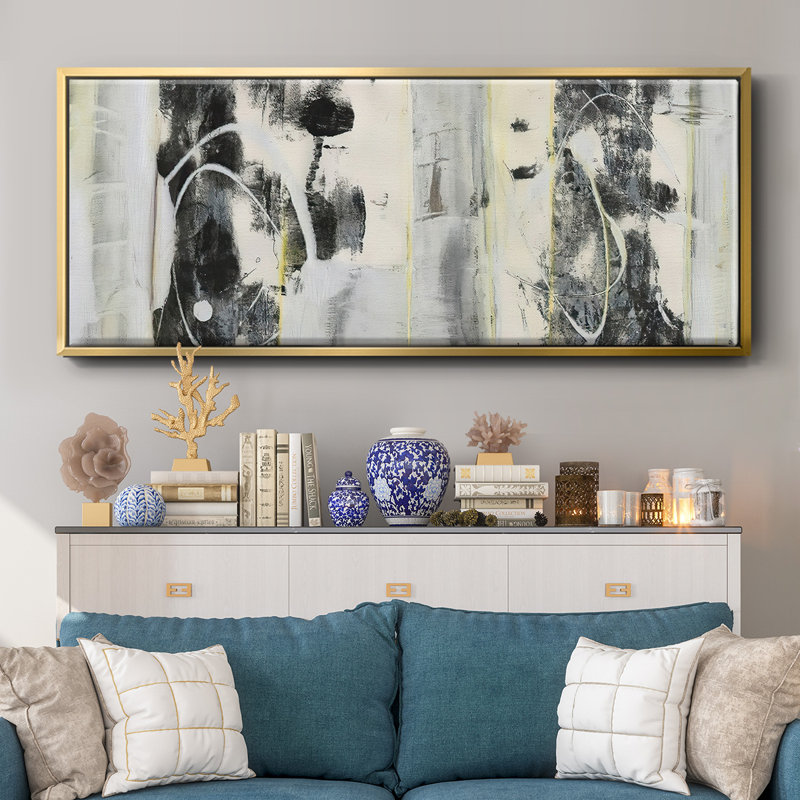 Standing Tall I- Framed Canvas, 20" H x 50" W