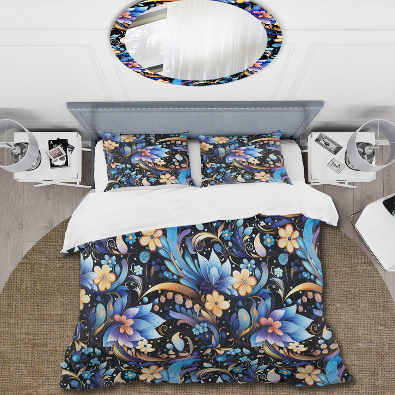 Ensemble de housse de couette Mystical Allure, Housse de couette simple + 1 taie décorative stan