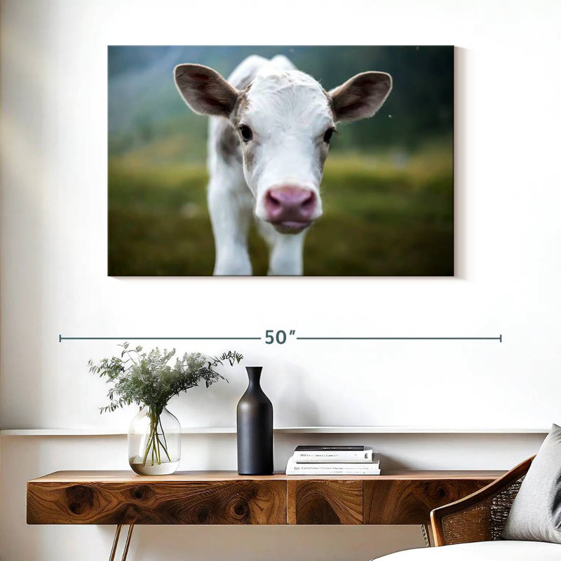 Brampt Small Cow, 26" H x 39" W