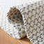 Tapis gris / blanc en laine / coton à tissage plat Montauk-936508279