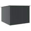 Vidaxl Bike Shed 3 Pcs Metal Storage Outdoor Garden Terrace Structure Solution-125281503