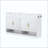 Farmhouse Sideboard With 3 Drawers & 4 Doors,Multi-Functional Storage Buffet With Adjustable Shelf And Open Storage Compartments, Suitable For Dining Room, Living Room, Entryway.-749044524