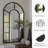 Sulser Metal Window Pane Wall Mirror