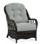 Chaise avec accoudoirs en rotin Everglade-61811639-61811610