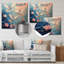 Blanc et rose, Paradise Cove Doves I - oiseau, art mural-107752322-107752331