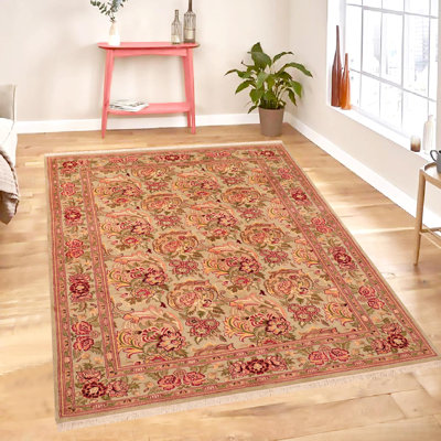 Wool Floral Rug