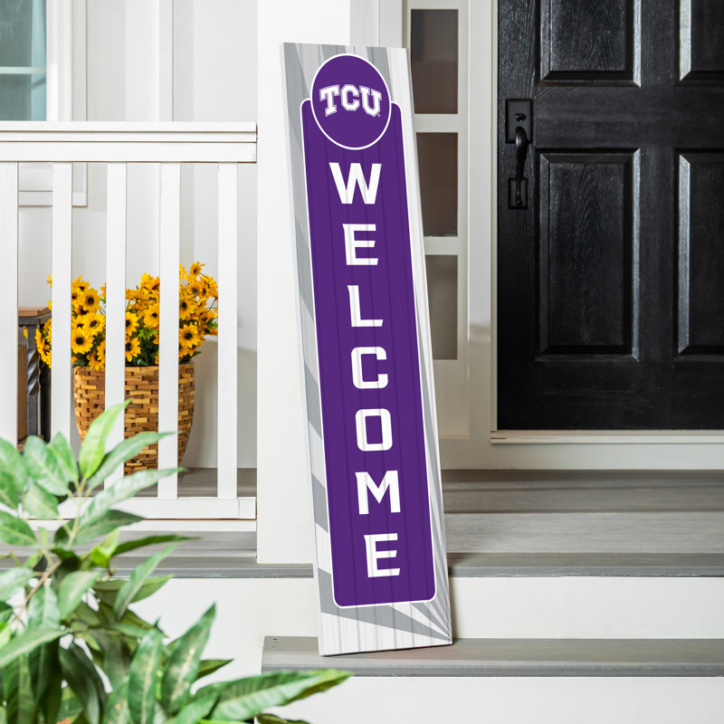 Enseigne de véranda 47 po Annalouise NCAA, NCAA Texas Christian University
