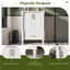 Meuble-lavabo simple autoportant 24 po avec plateau en céramique 24 po-2077880906
