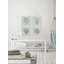 Coral Group Quadrupych - ensemble de 4 reproductions d'art encadrées-27007718
