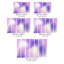 Murale pelez et collez de qualité supérieure - flou mauve abstrait-1815962647