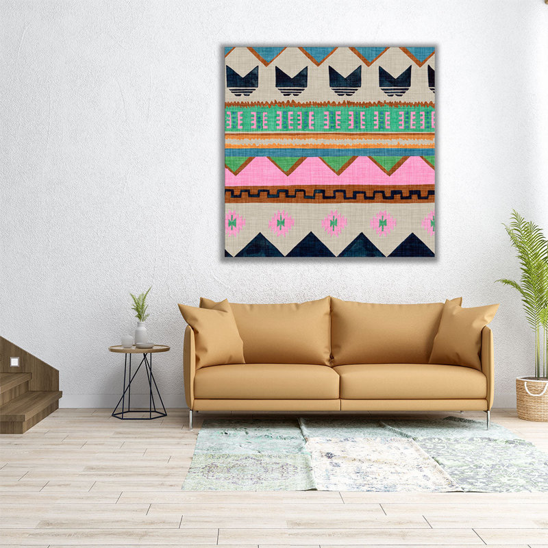 «Tessellation Patterns I», reproduction d'art sur toile, H 16 po x l 16 po