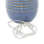 Lampe de table bleue