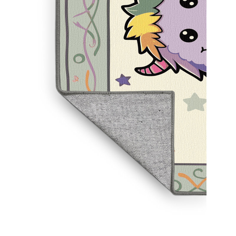 Tapis de Noël lavable The Holiday Aisle®, Rectangle 7 pi x 9 pi