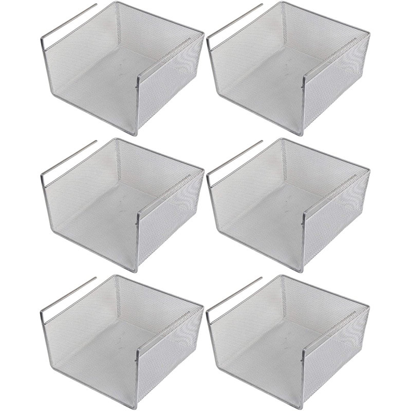 Rebrilliant Decorative Basket, 5.5" H x 10" W x 9.5" D, 6