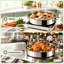 DIVINA VITAE Stainless Steel Steamer Pot