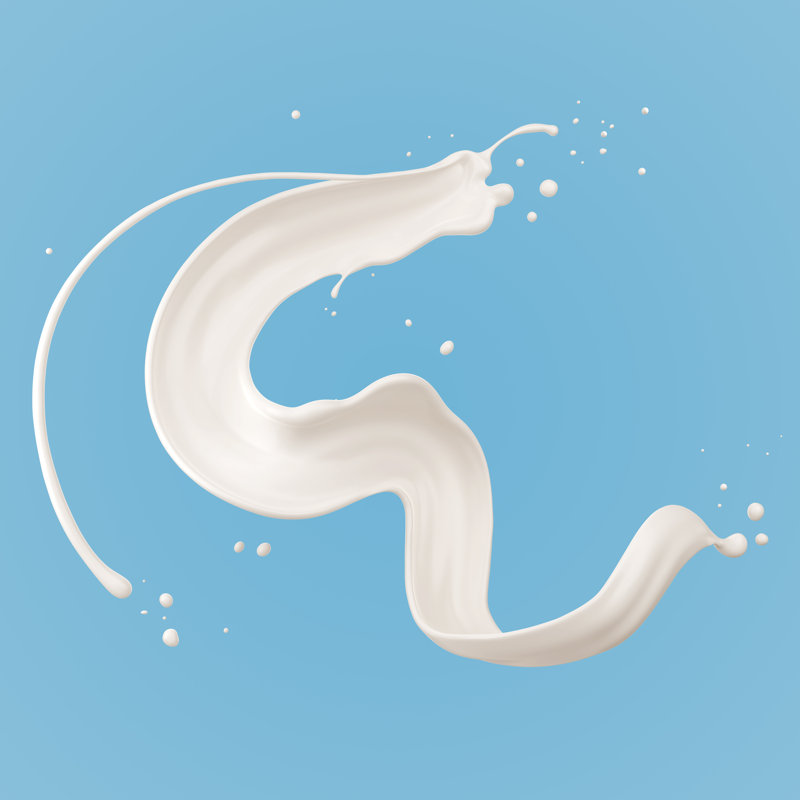 Milk Splash by Anusorn Nakdee - Wrapped Canvas Print, 122cm H x 122cm W