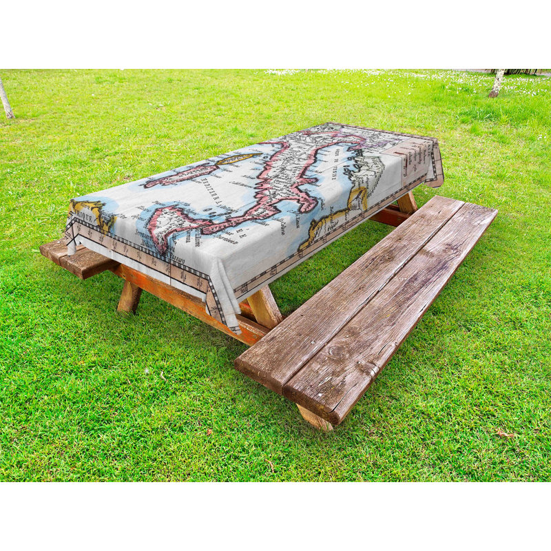 Rectangle No Pattern Polyester Tablecloth, 58" x 120"