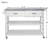 Kicthen Cart with Stainless Steel Table Top