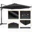 11FT Round Cantilever Umbrella(No Base)-334925264