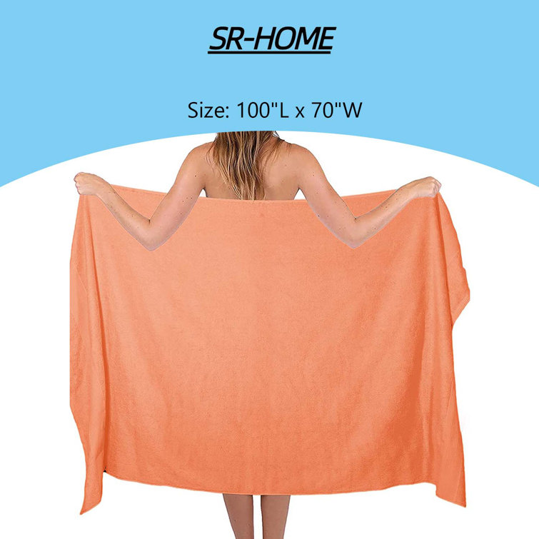 SR-HOME 3 Piece Bath Sheet Towel Set