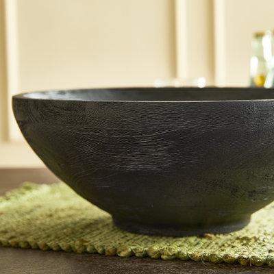Ridley Wood Serving Bowl