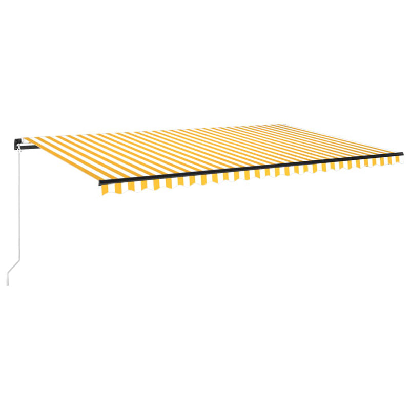 VidaXL Retractable, Yellow