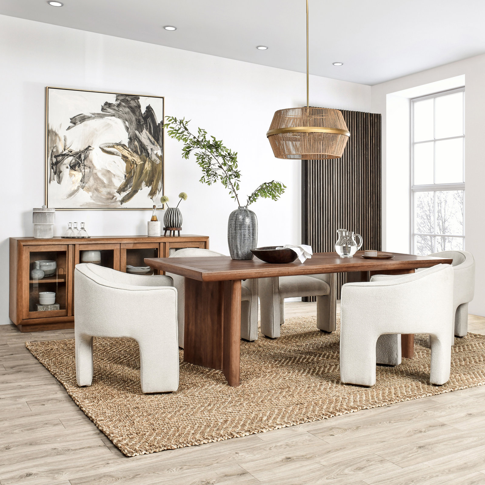 Abrahamsville 84'' Dining Table