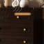 Commode d'appoint style français en bois de cerisier