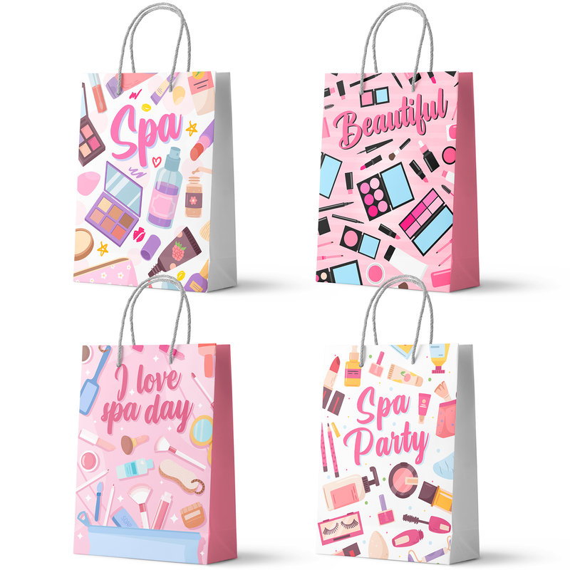 Spa Party Favor Bags, 24pcs Spa Party Gift Bags