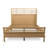 Caretta - Solid Wood Bed - King - Sandstone Finish-94665749
