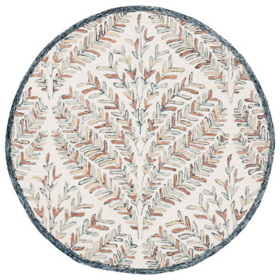 Tapis ivoire / vert Janeidy 208
