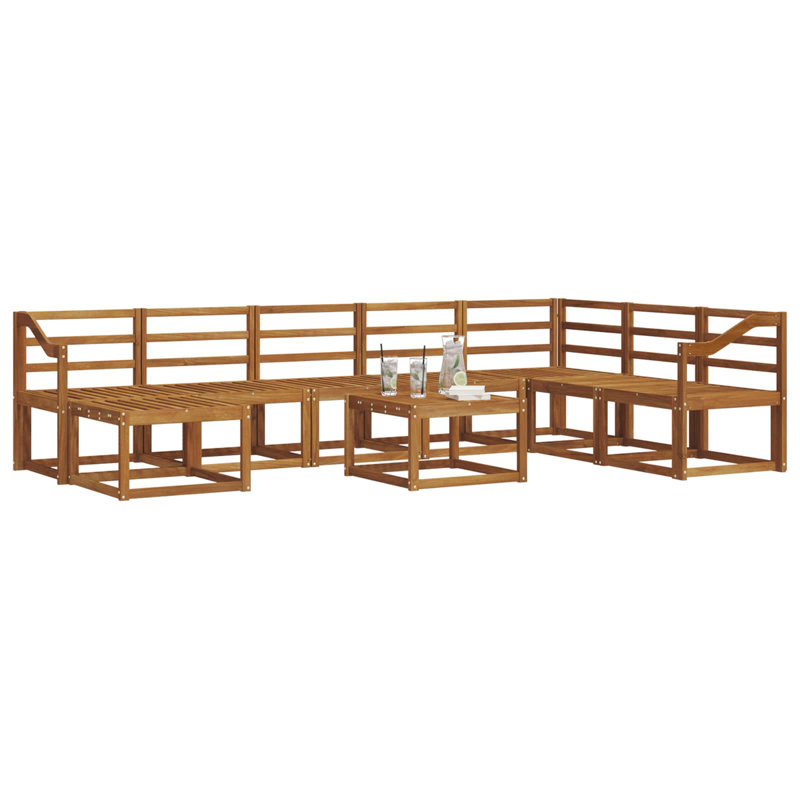304cm Wide Patio Sectional Set