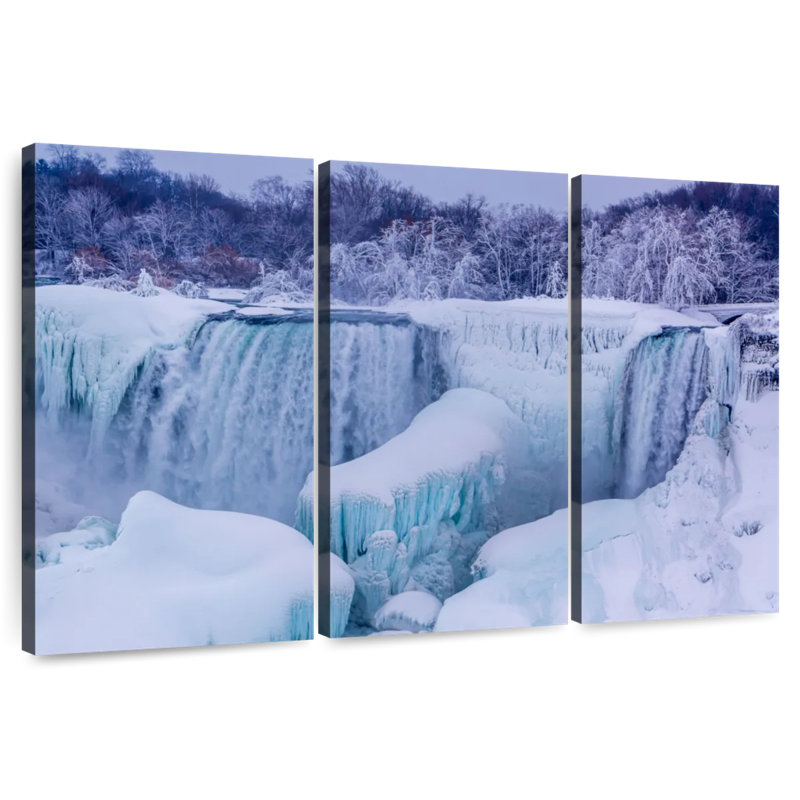 Alvord Frozen Niagara Falls, H 36 po x l 57 po