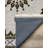 Stella Collection Digital Print Cotton-Polyester Beige Moroccan Rug-1476931498