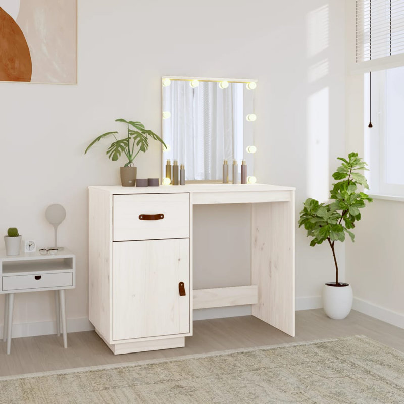 Magon Dressing Table, White