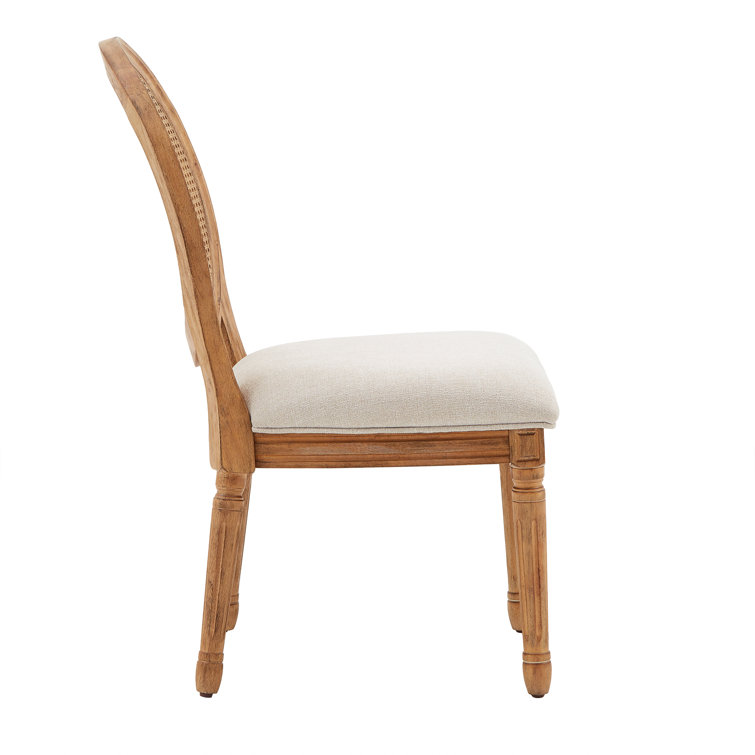 Jair King Louis Back Side Chair (Set of 2) - A.M Wood Store