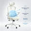 Omir Ergonomic Office Chair With Lumbar Support & Flip Up Arms Office Desk Chairs Rockable Swivel High Back Computer Chair Mesh Study Chair-114488474