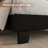 Queen Upholstered Bed Frame with Headboard, Button Tufted Linen Bed Base, Platform Bed with Wood Slat, Heavy Duty, Easy Assembly, No Box Spring Needed,Black-1760463006-1760463003