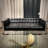 Kantz 78.74 " Faux Leather Sofa