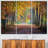 Reproduction de photo sur toile tendue large chemin dans une forêt jaune automne