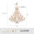 49 - Light Large Modern Maria Theresa Crystal Chandeliers-470138445