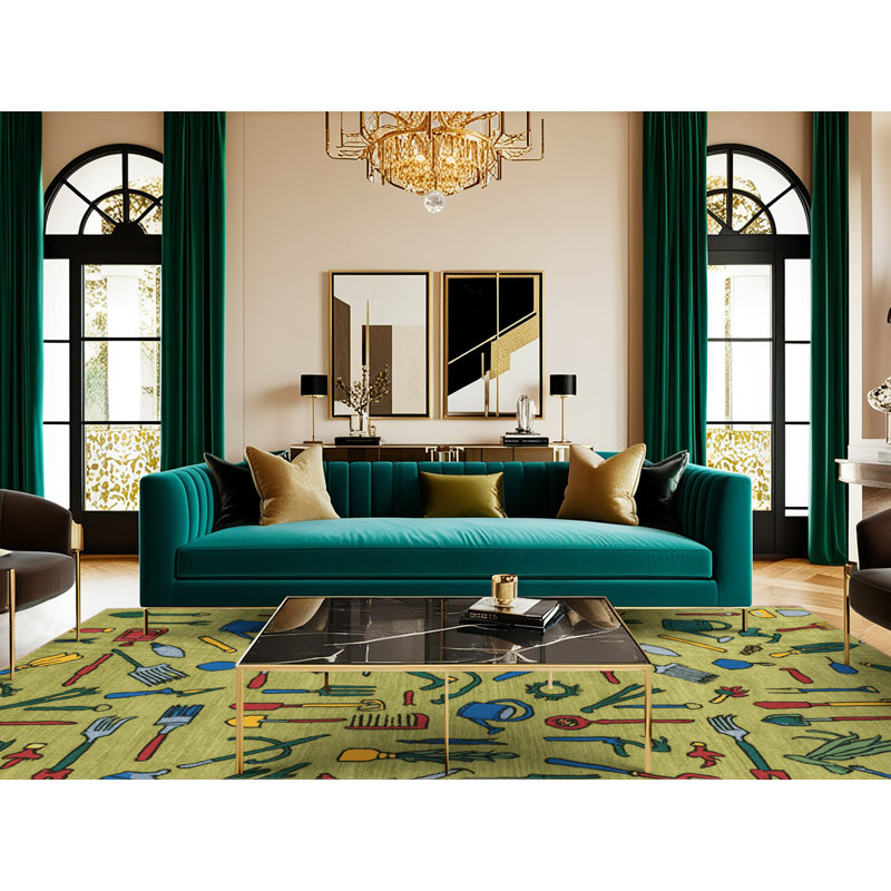  Tapis lavable Garden Tools Farm, Tapis de couloir 2 pi x 4 pi