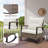 2 - Person Outdoor Seating Group Outdoor Rocking Seating Group with Cushions, 3-Piece Outdoor Rocking Chairs Set With Table-452846368