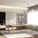 Plastic Solid Wood Rectangular Table