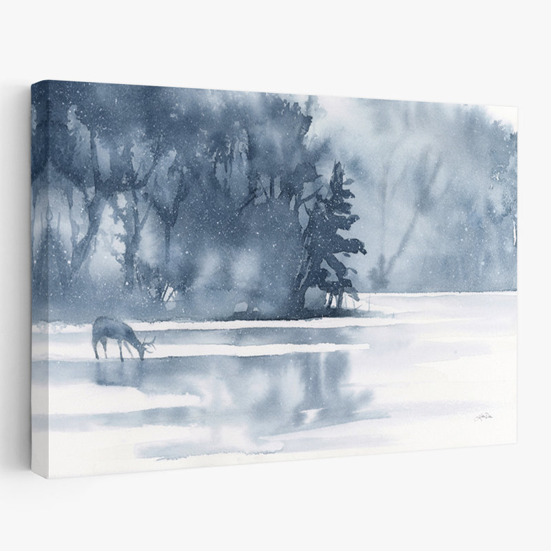 Chalet Winter Lake, H 48 po x l 32 po