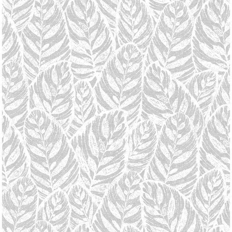 Del Mar Indigo 10.06m x 52.07cm Textured Paste the Wall Wallpaper Roll, Grey
