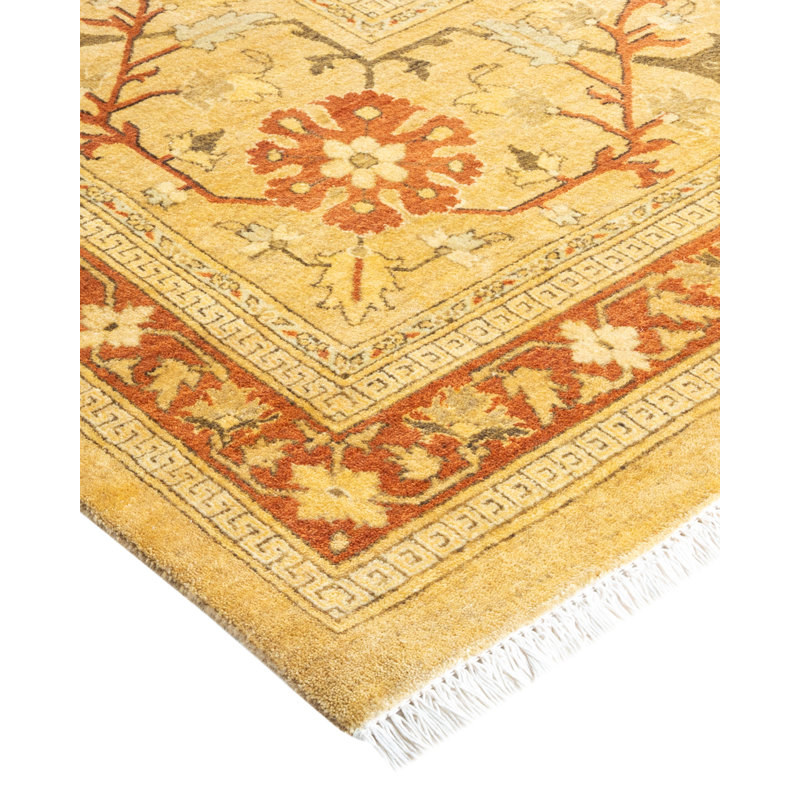 Classic One-of-a-Kind 9' 0" X 11' 7" Hand Knotted Area Rug