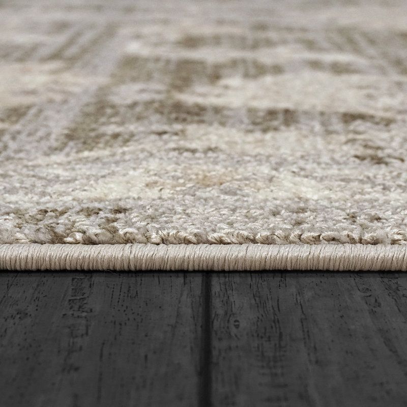 Bowdoinham Oriental Indoor Rug, Rectangle 6'7" x 9'6"