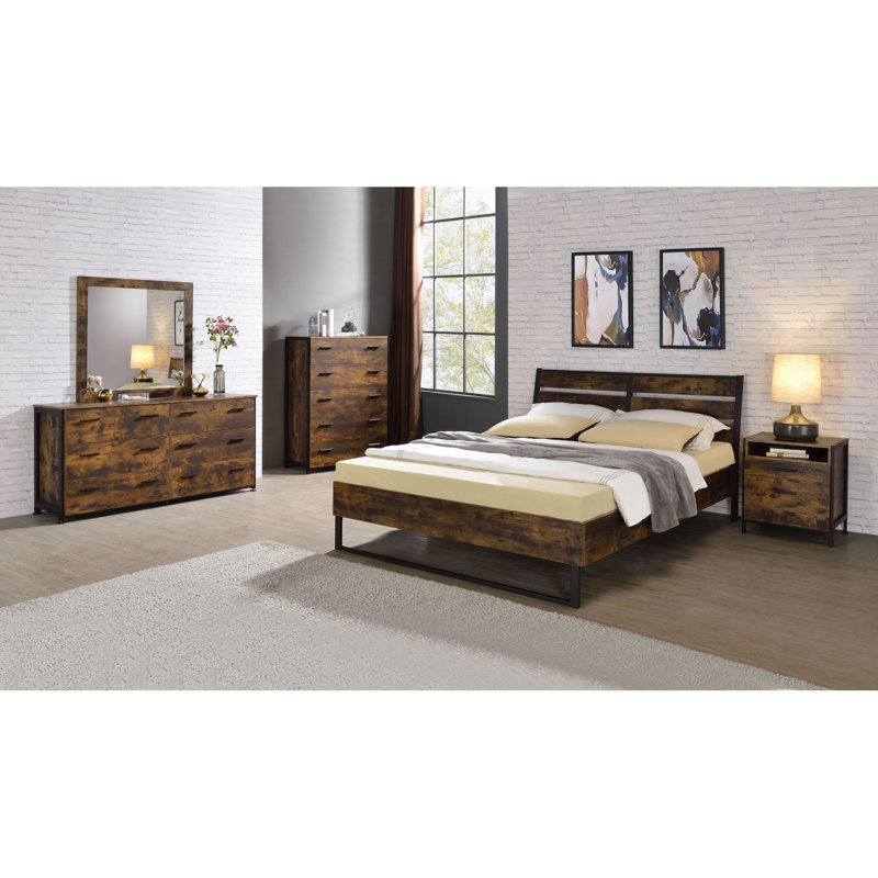 Bed Frame With Headboard