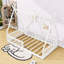 Twin Wooden House-Shaped Bed With Slats